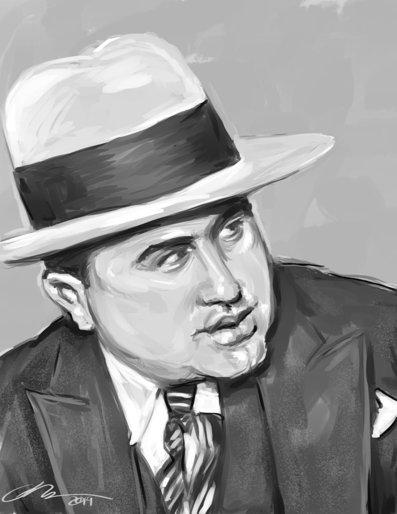 Al Capone Digital Painting