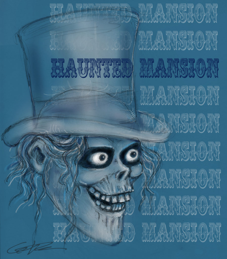 Haunted Mansion Hat Box Ghost