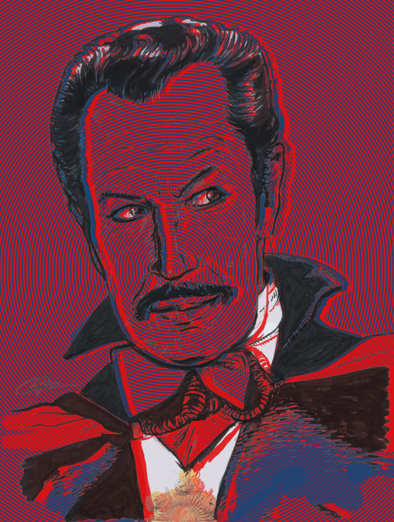 Vincent Price as Dracula