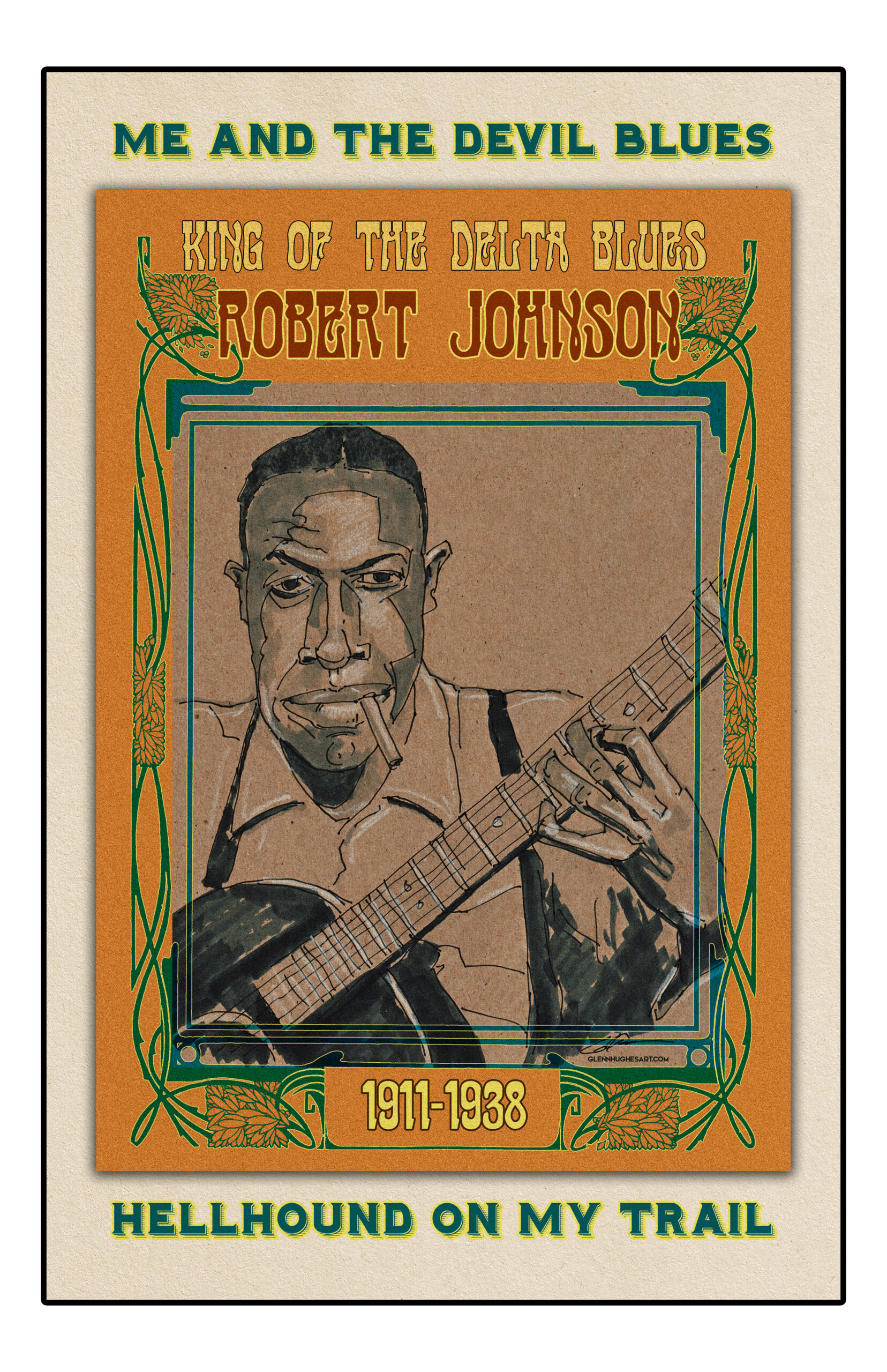 Robert Johnson 11x17 Print