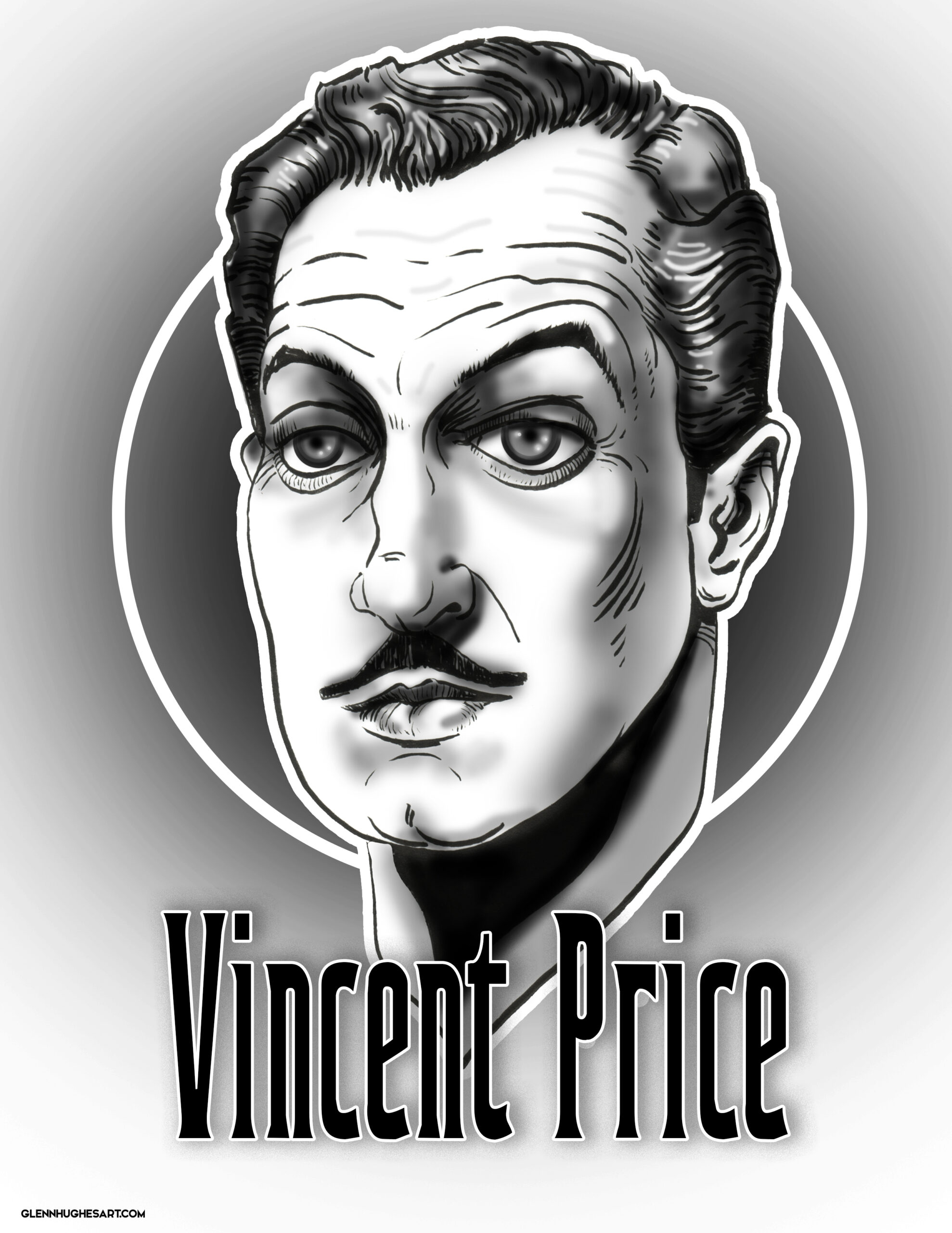 Vincent Price (airbrush)