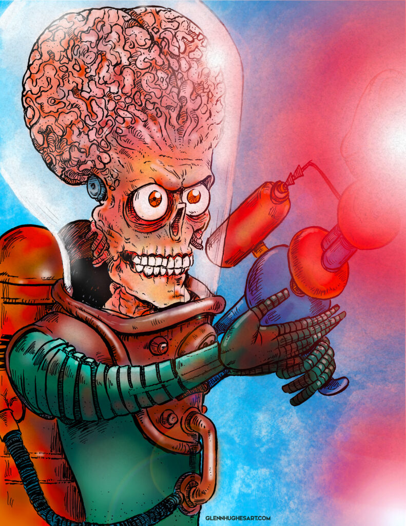 Mars Attacks Alien